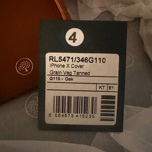 Mulberry Brand New  iPhone X phone case